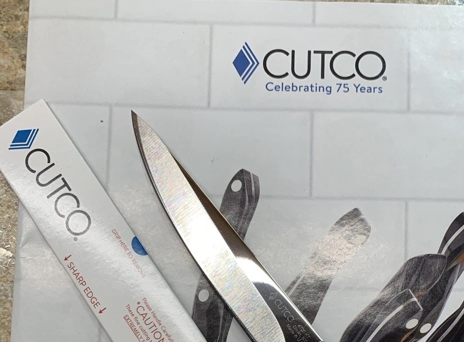 NEW CUTCO 4” Gourmet Paring Knife 4720 Pearl White USA Retail $88 BNIP