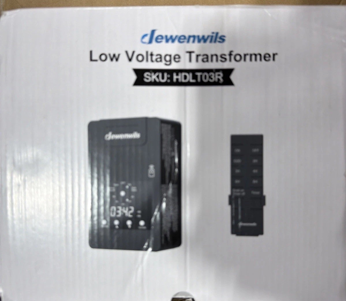 Dewenwils Low Voltage 120 Watt Transformer SKU: HDLT03R With Remote