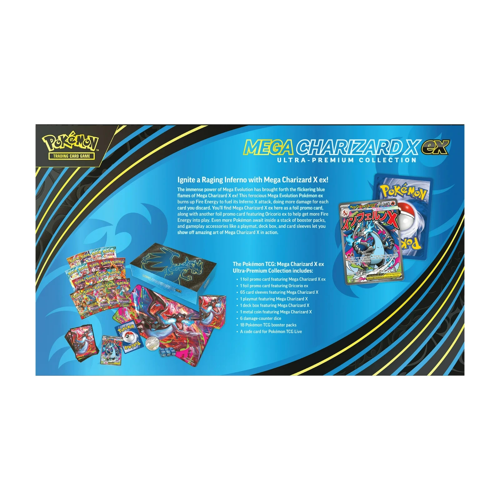 Pokemon TCG - Mega Charizard X ex Ultra Premium Collection - IN STOCK