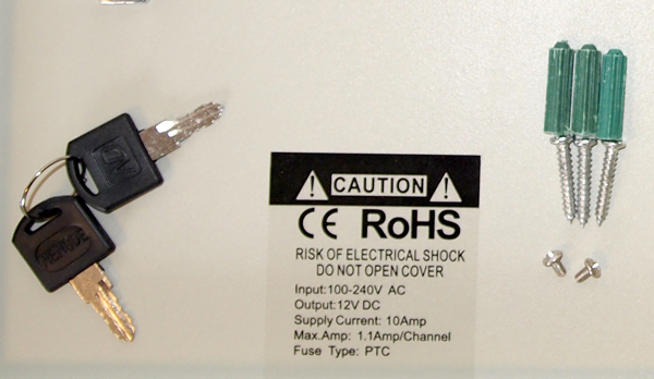 16 Channel 18 Port 12V DC 10Amp Power Supply Switch Box for CCTV Security Camera