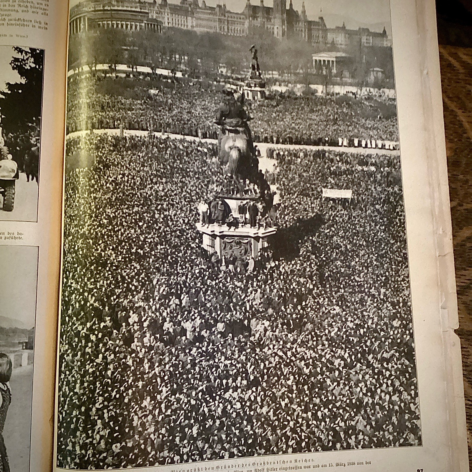 WWII 1939 Unser Führer 50th Birthday Photobook & L'Illustrazione Italiana Lot
