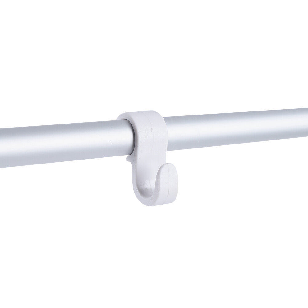 Wall-mounted Laundry Clothes Storage Drying Rack Retractable Dryer Hanger White