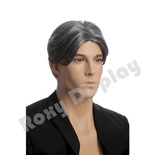 Male Fiberglass Mannequin Head Bust Wig Hat Jewelry Display #MZ-H2