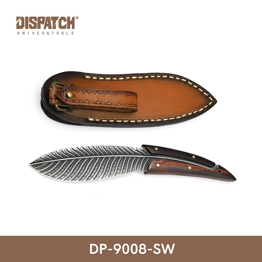 Damascus Steel Fixed Blade Knife Collectible Knives Fixed Blade Knife Full Tang