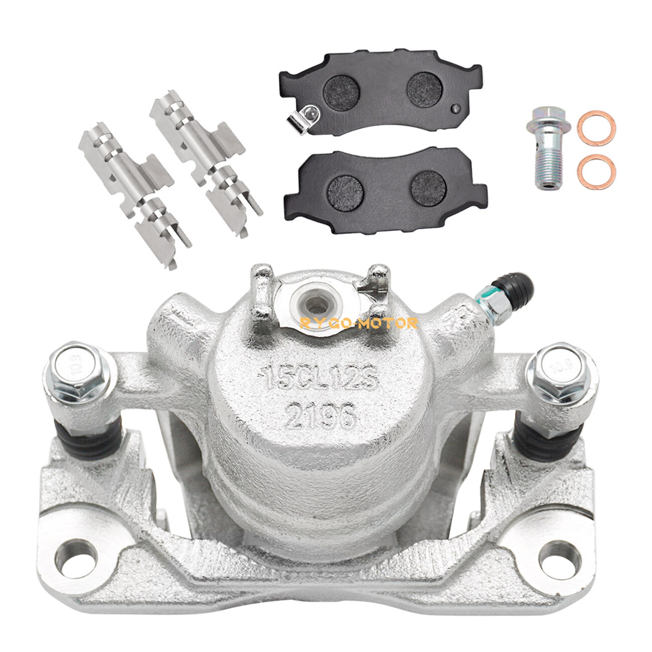 Front Brake Calipers & Pads for Honda Pioneer 700 520 500 SXS700 SXS500 SXS520