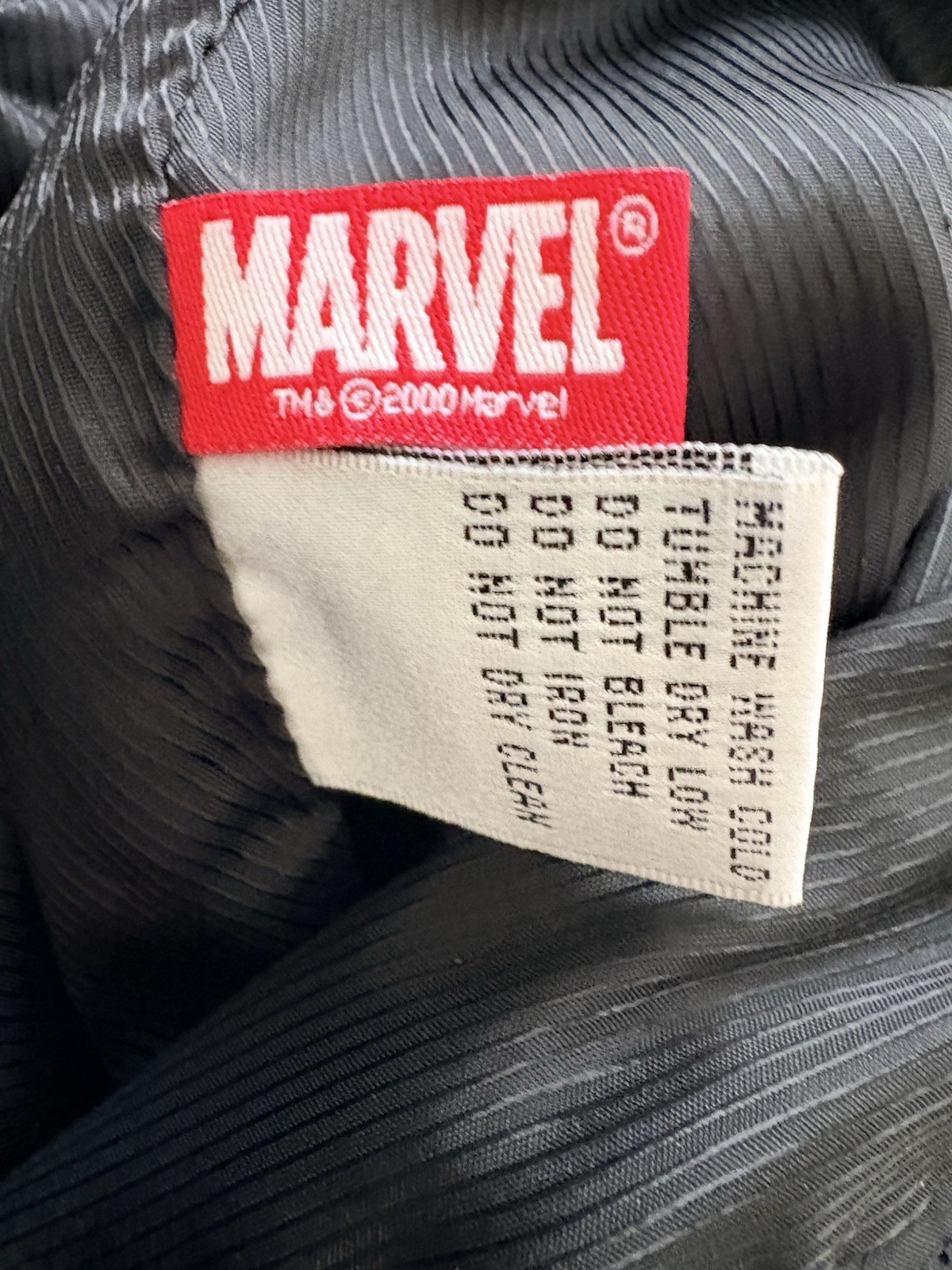 Vintage Ecko Marvel Wolverine SnowBoard Ski Pant Sz 30 Black Hologram Logo Korea