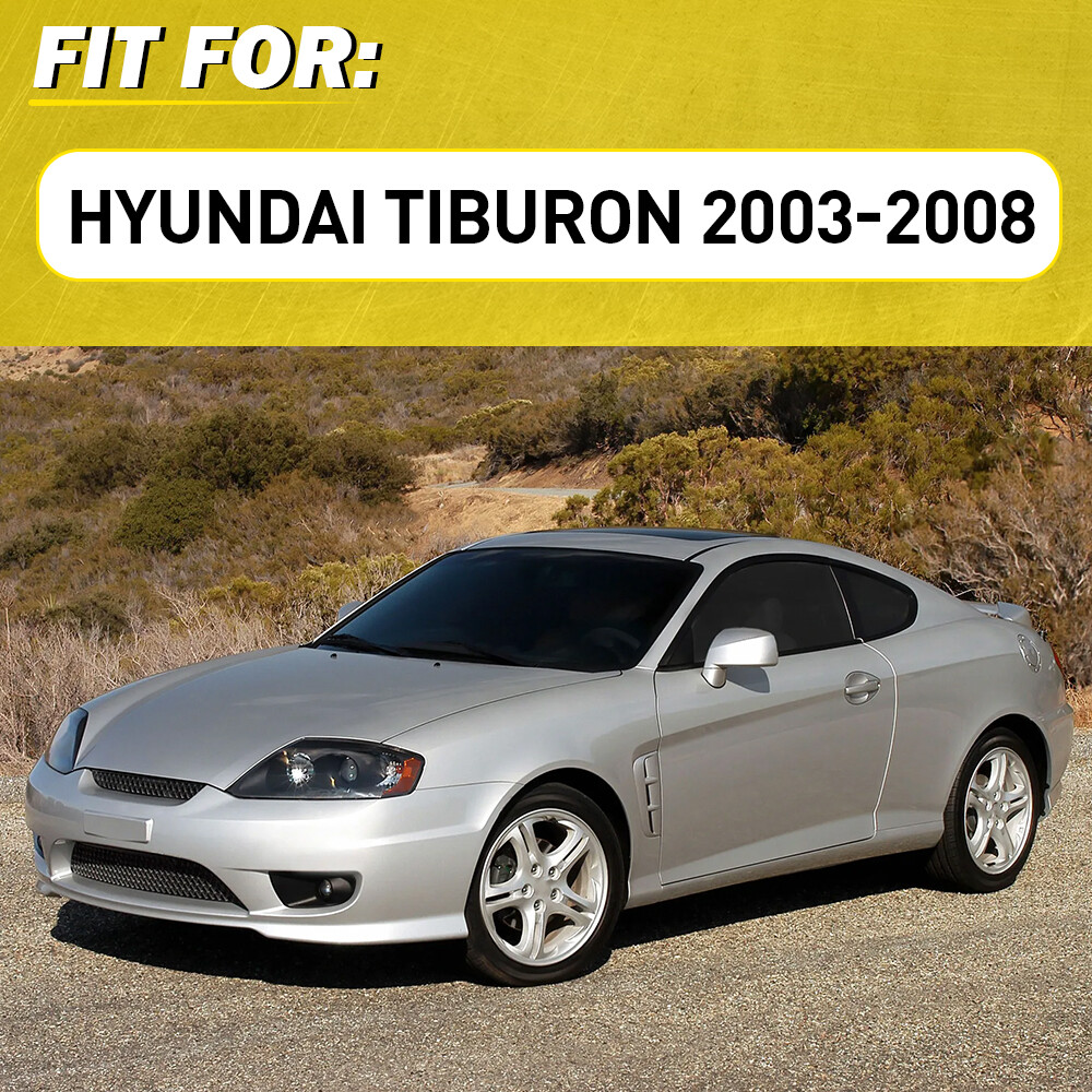 Pair Inside Door Handle Driver & Passenger Side For Hyundai Tiburon 2003-2008 PU