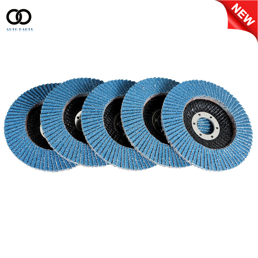 100Pack 4.5"×7/8'' 40 Grit T29 Premium Zirconia Flap Disc Wheel Sanding Grinding