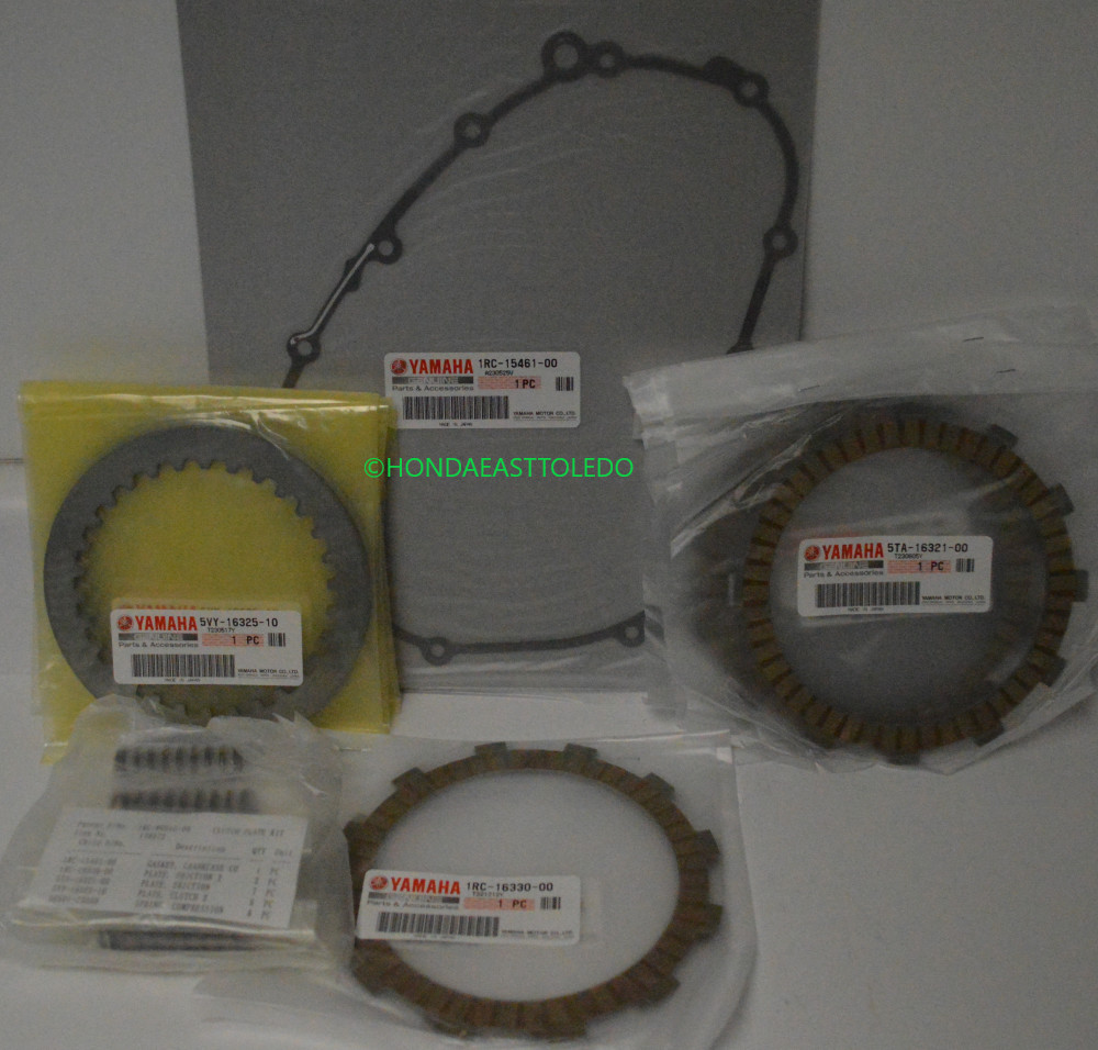 Genuine OEM Yamaha Clutch Plate Kit 14-16 FZ09 15-16 FJ09 1RC-W001G-00-00