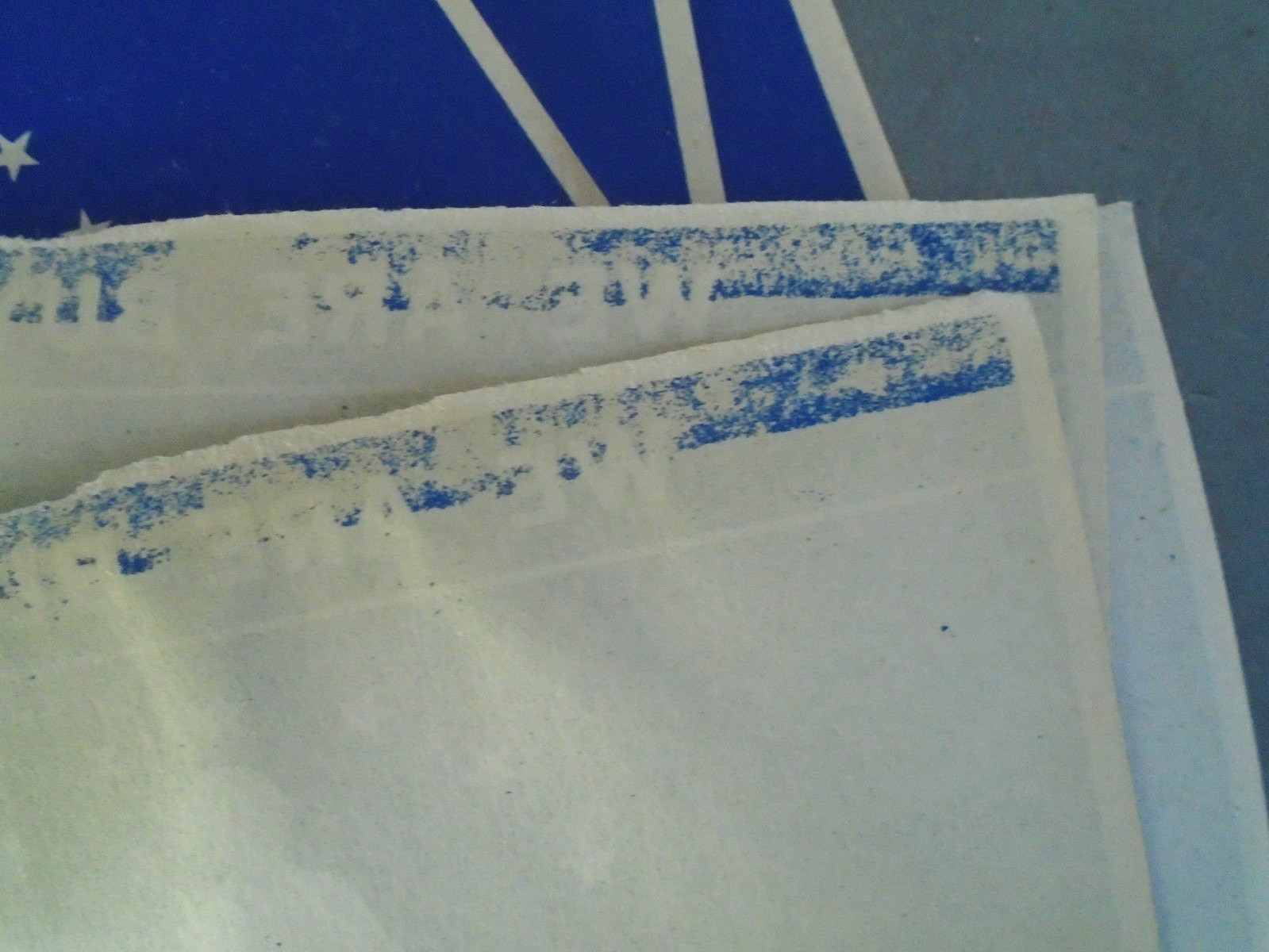 WWII war bonds sticker, We Are Buying U.S. Savings Bonds and Stamps stickers