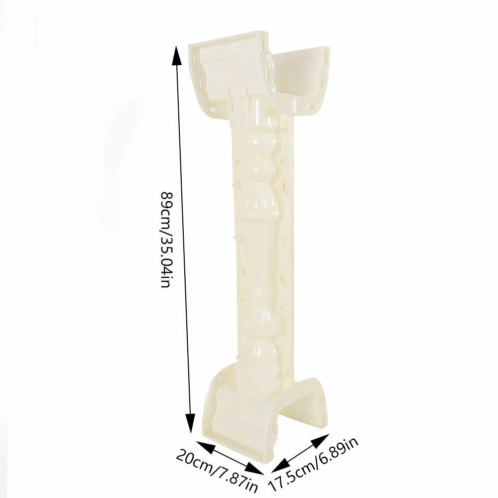 Balustrades Mold Set 89cm Mould Fits For Concrete Plaster Cement Plastic Casting