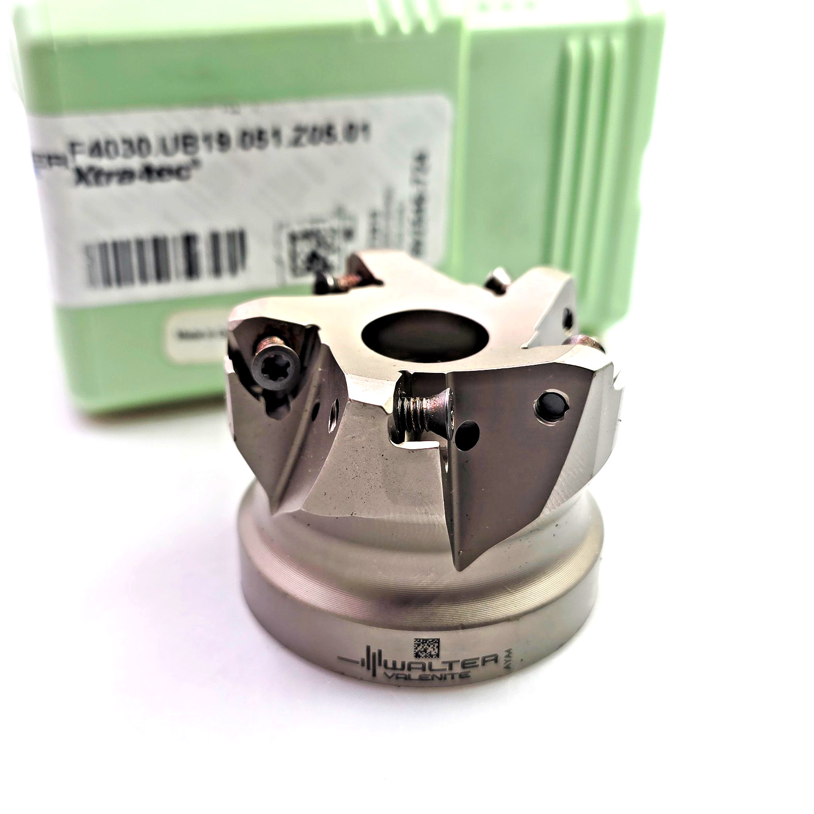Walter 2" F4030.UB19.051.Z05.01 Hi Feed Face Mill Indexable Milling Cutter
