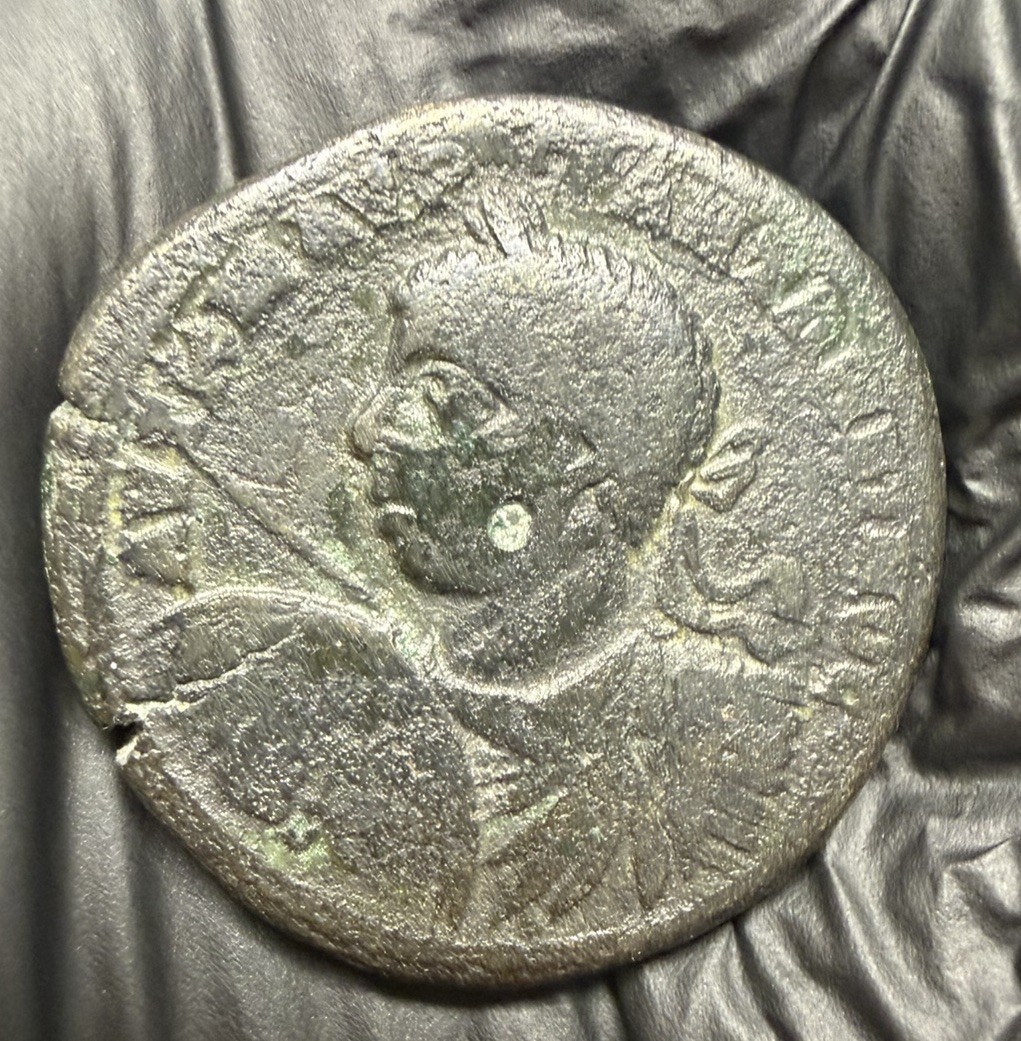 Elagabalus AE30 Philippopolis Ancient Roman Coin Tyche RPC 559 Large Bronze