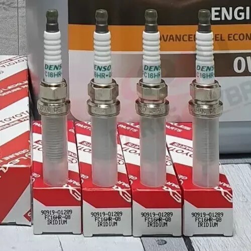 4X OEM TOYOTA 2018-24 CAMRY, 19-24 RAV4 2.5L Spark Plugs of 4 IRIDIUM FC16HR-Q8