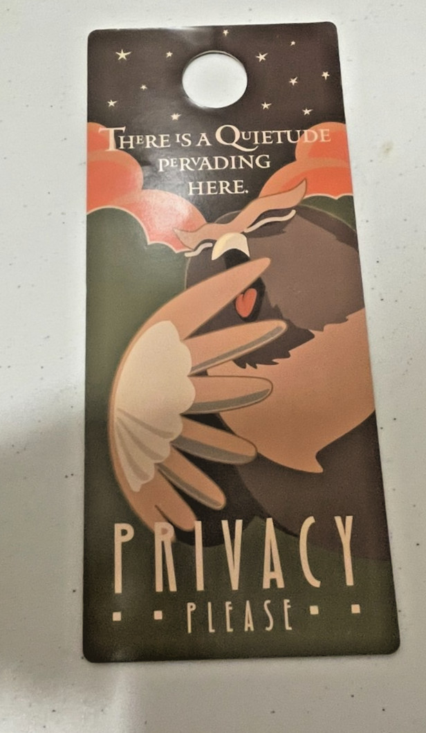 LOT OF 3 - Vtg DO NOT DISTURB Signs Disneyland and Walt Disney World