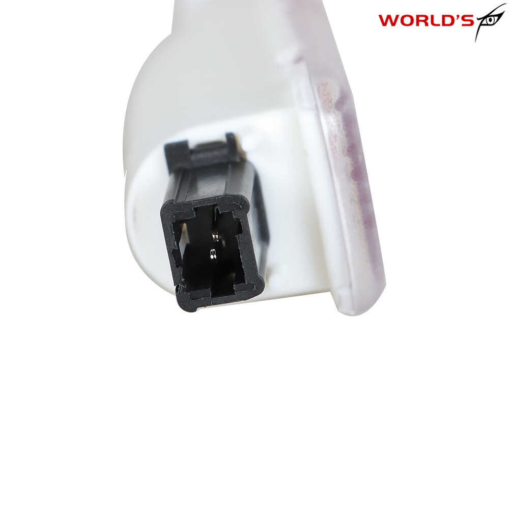 For 01-06 Chevy Silverado GMC Sierra Pair Plastic Door Reflector Light Panel L+R