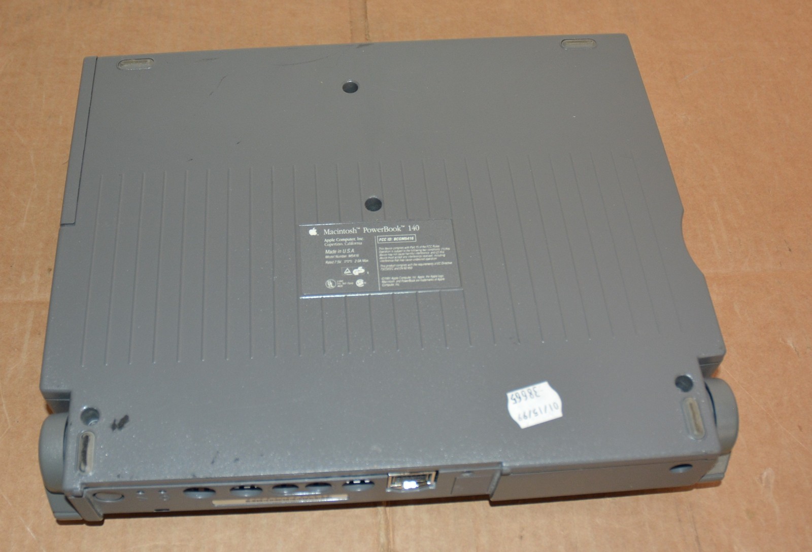 Apple Macintosh Powerbook 140 Vintage Laptop OS 7