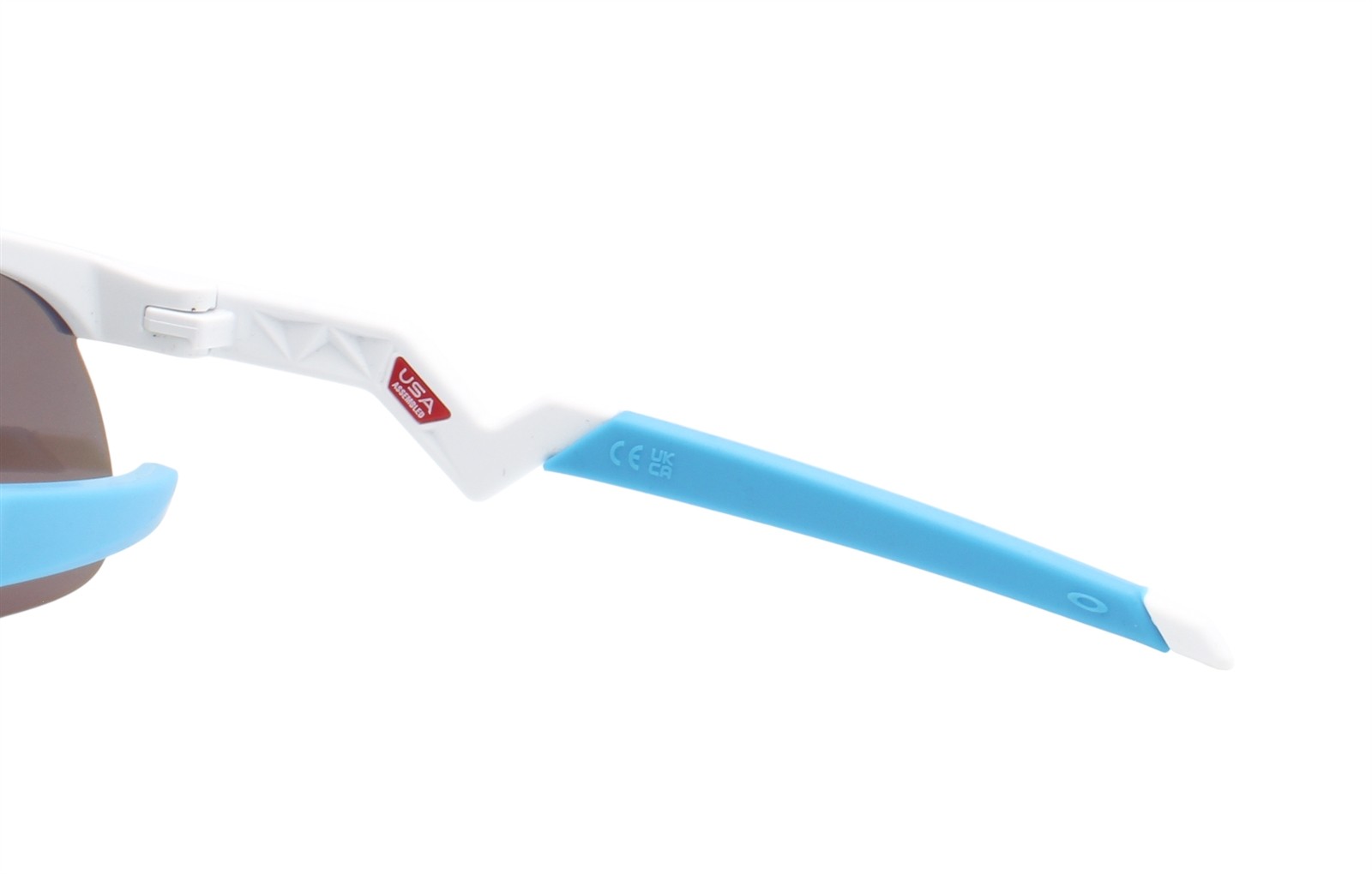 Oakley Youth Fit Sunglasses OJ9010-0723 Resistor XS White Blue Mirror Kids Size