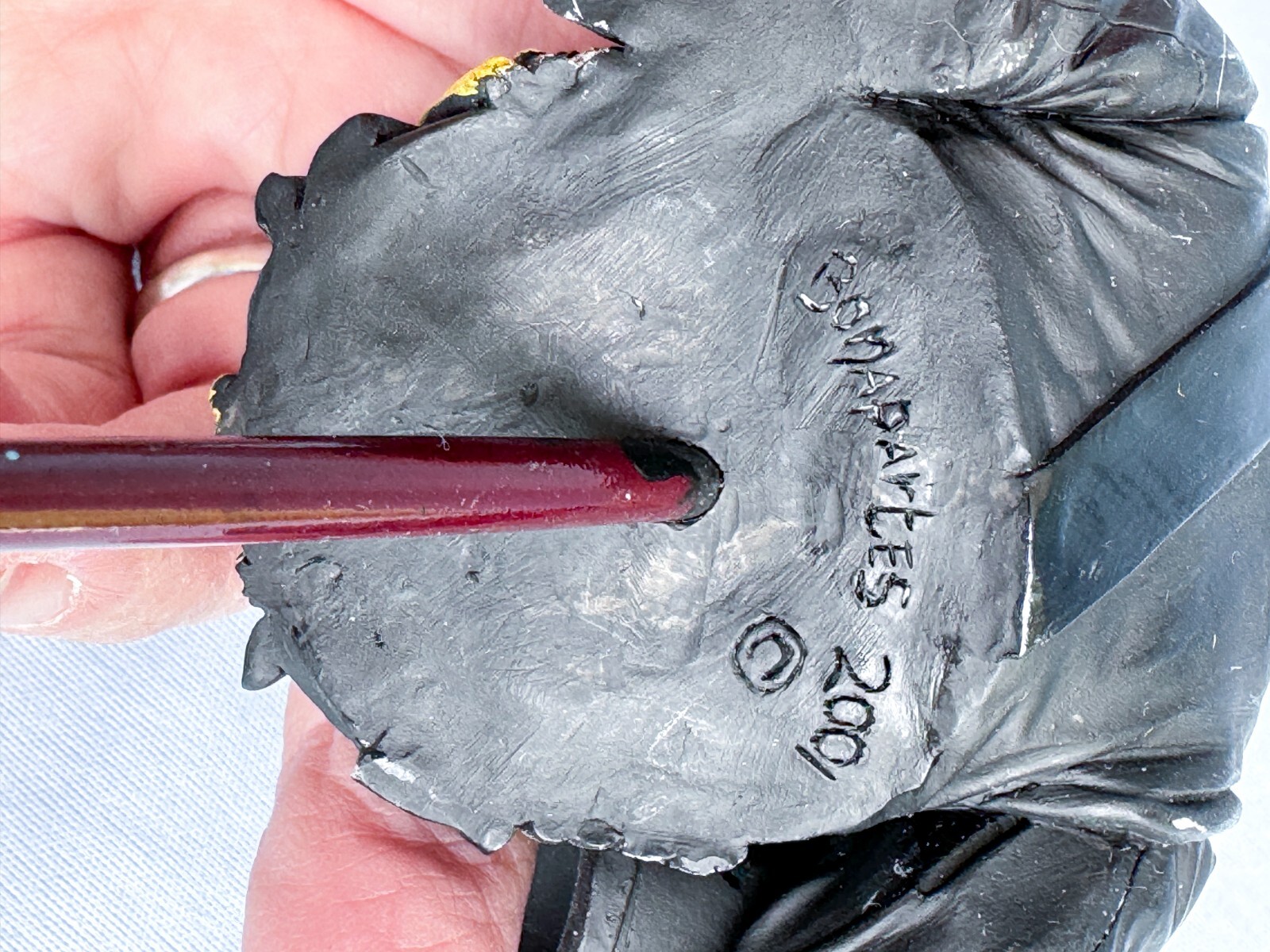 Hand Painted Britain Hussar Officer Miniature Soldier Wellington Napoleon War