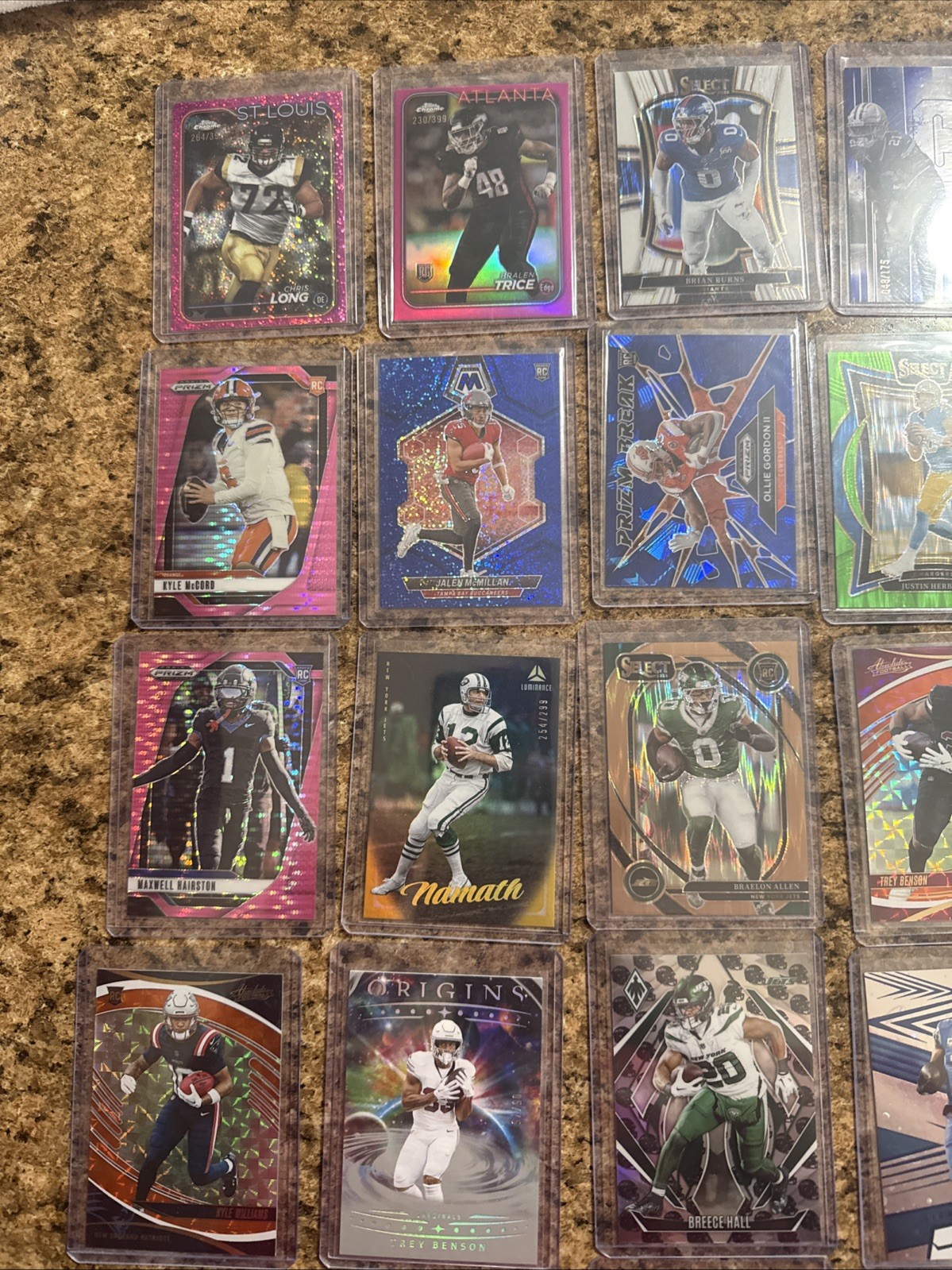 26 Card NUMBERED LOT! Rookies And Low Numbers Included!