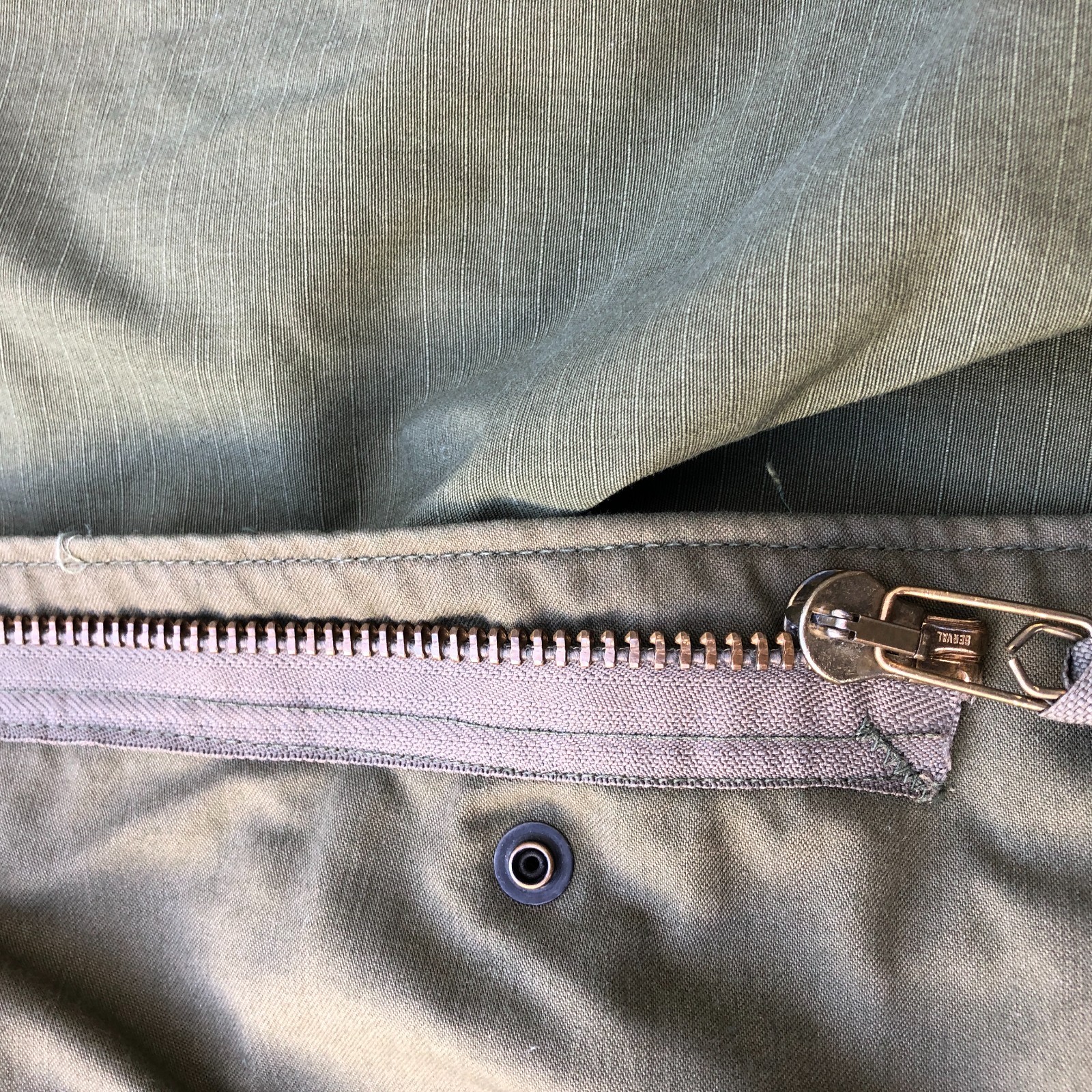 US Military Jacket Men Medium Regular OG 107 Field Coat Cold Weather Paint