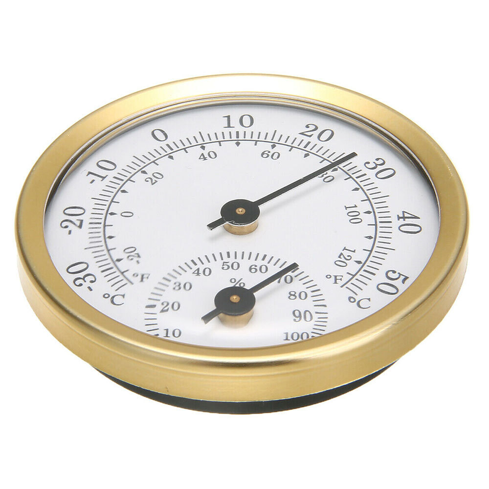 Mini Analog Thermometer Hygrometer Humidity meter Room Indoor Temperature-