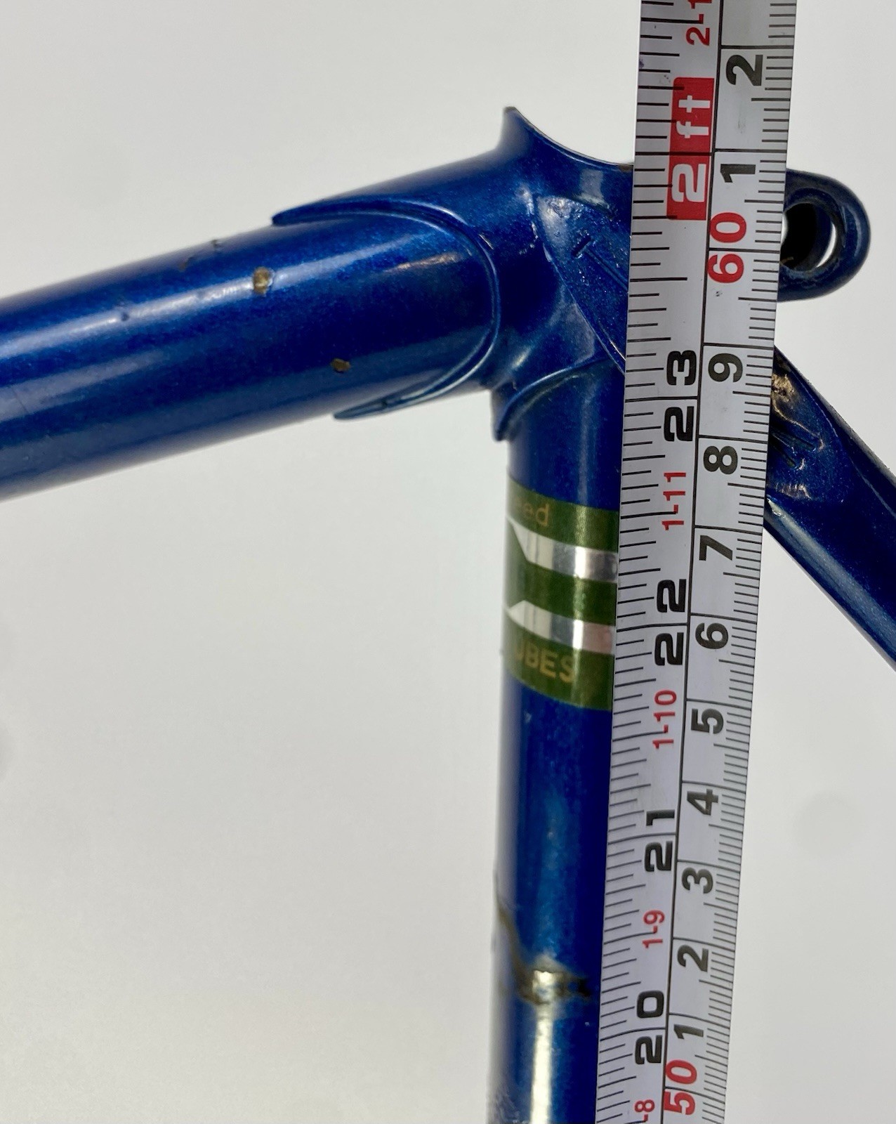 1977 Trek TX300 24” Frame And Fork Set Road Bicycle Waterloo WI USA Made