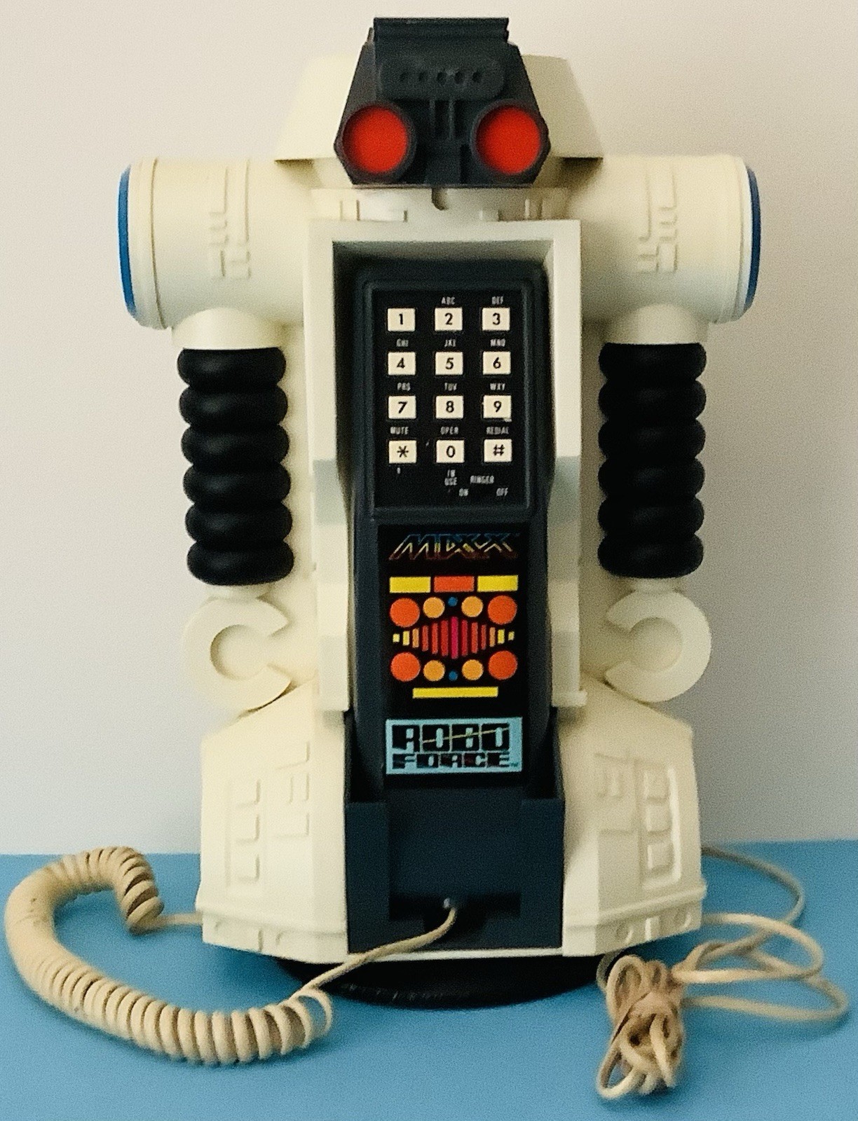 Robo Force Maxx Steele Robot Telephone