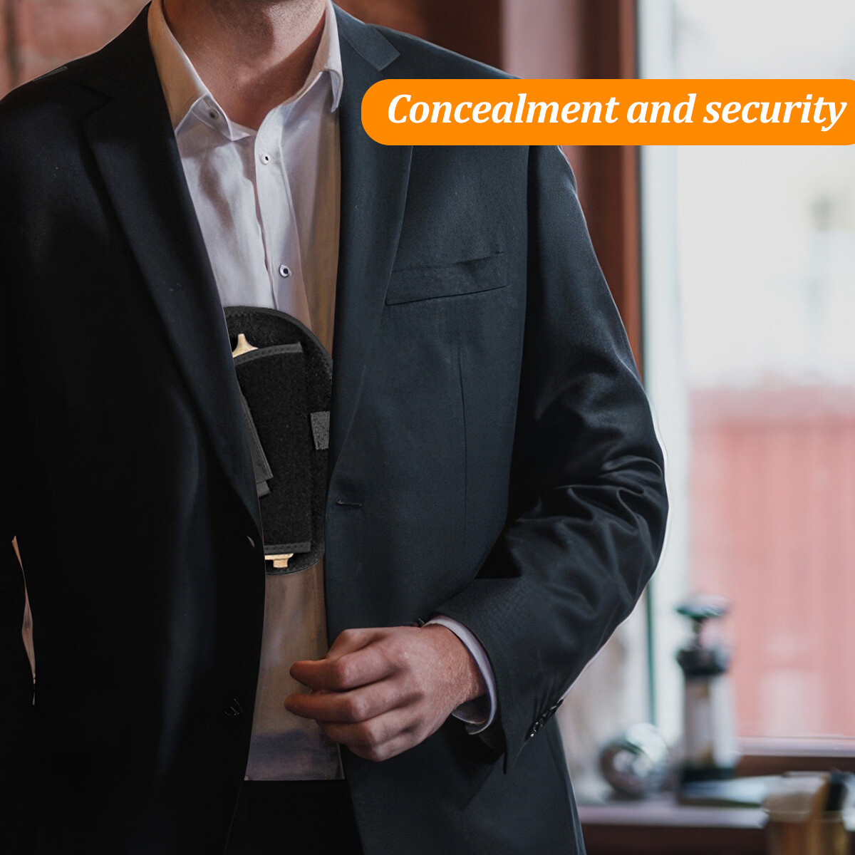 Tactical Chest holster Holster for Concealed Carry Adjustable Pistol Gun Holster