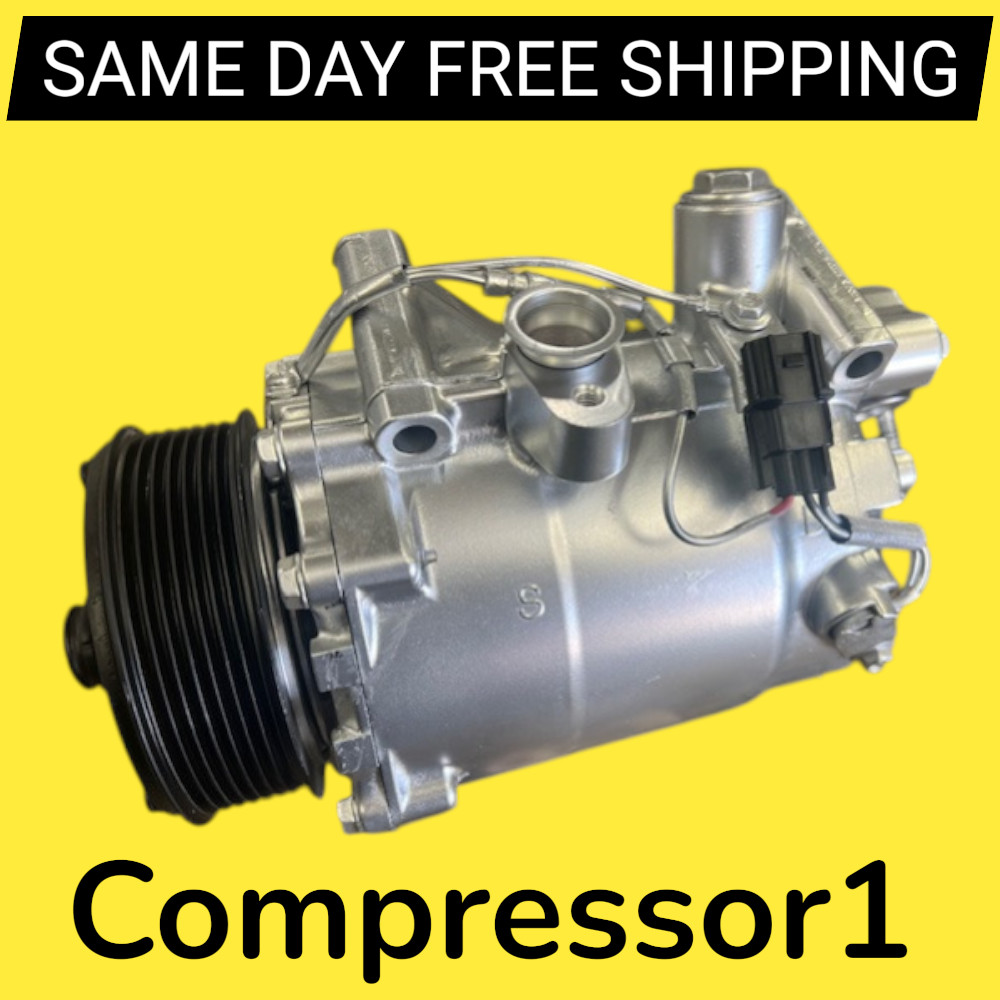 AC Compressor For 2007-2014 Honda CRV. 2012-2014 Civic SI 2.4L, RDX 2007-2012