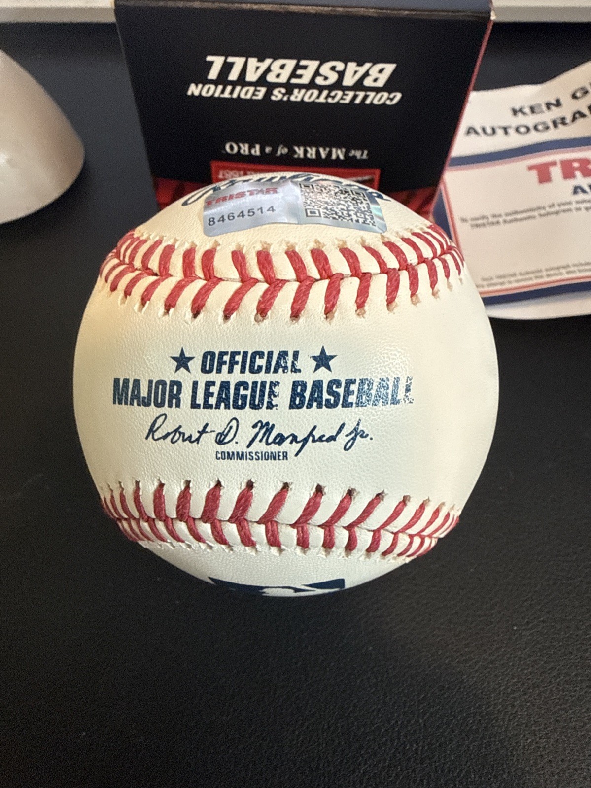 KEN GRIFFEY JR Signed AUTO Autograph OML Baseball MLB Authentic Tristar864514 bj