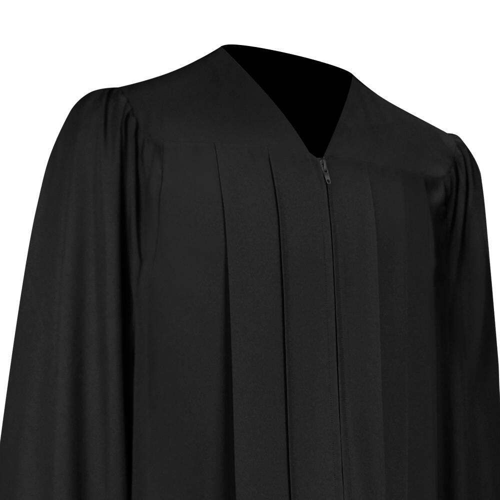 Endea Matte Black Graduation Gown & Cap Set, New with Tags