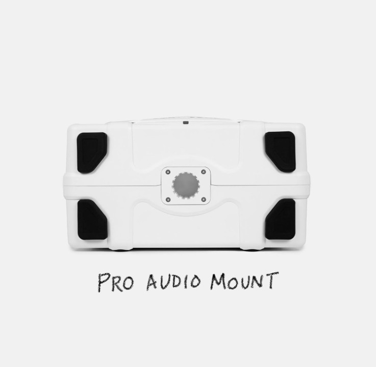 Turtlebox Grande Outdoor Bluetooth 5.4 Speaker, 126dB, Waterproof, White - New