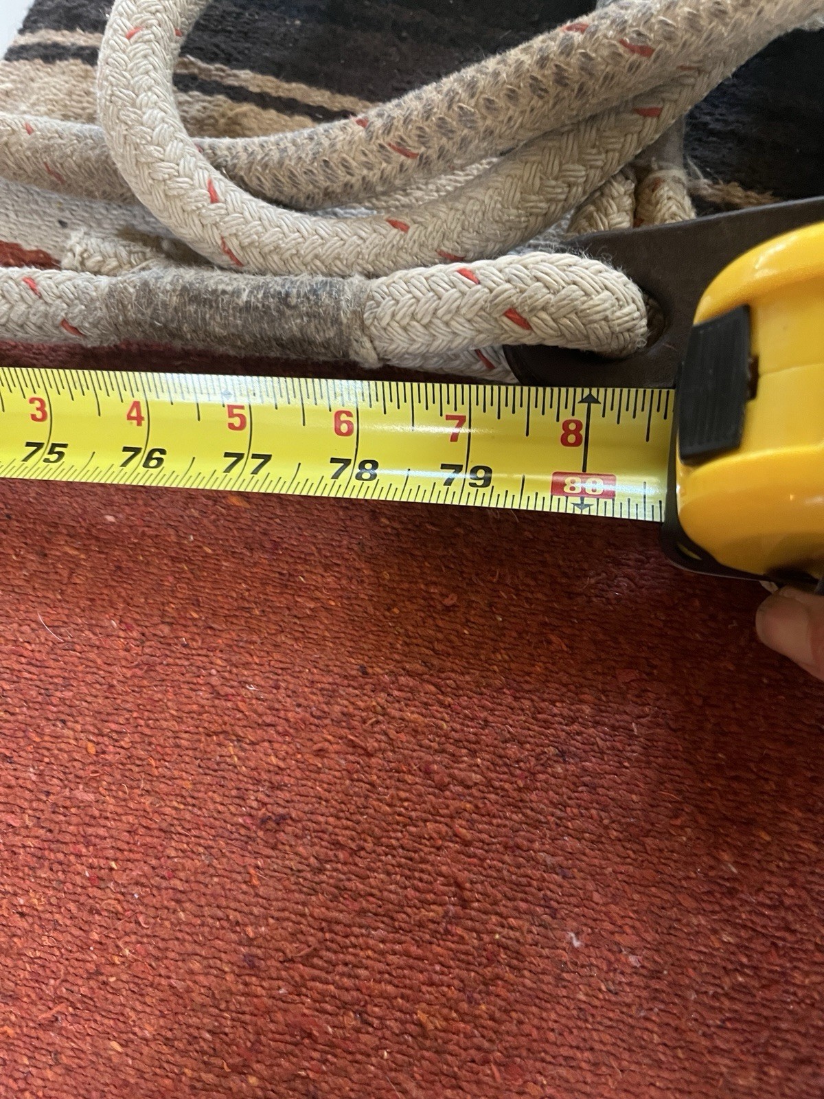 Full Cheek Snaffle With HEAVY Rope Reins And Slobber Straps