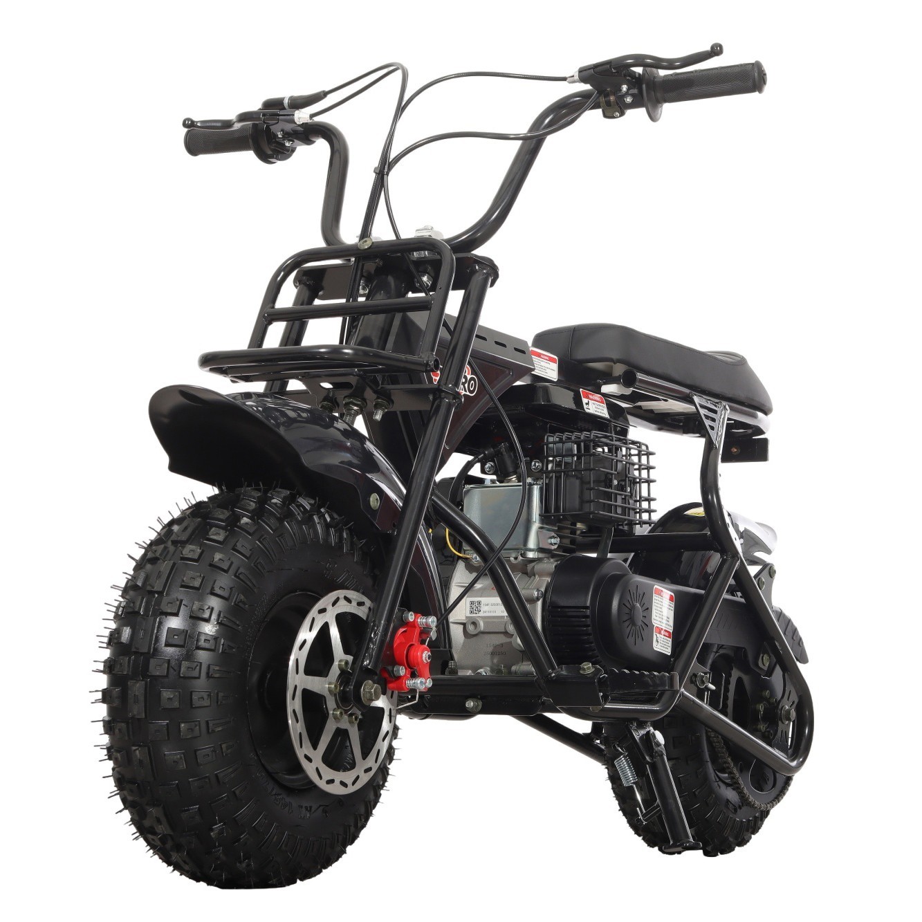 X-PRO Falcon 105cc Mini Dirt Bike, 4 Stroke Kids Pit Bike, 6" Wheels, Pull Start