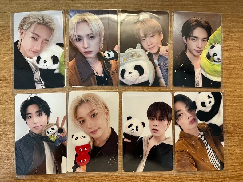 【ON THE WAY】SKZ Stray Kids KARMA KMSTATION KMS PANDA SIGN POB OFFICIAL PHOTOCARD