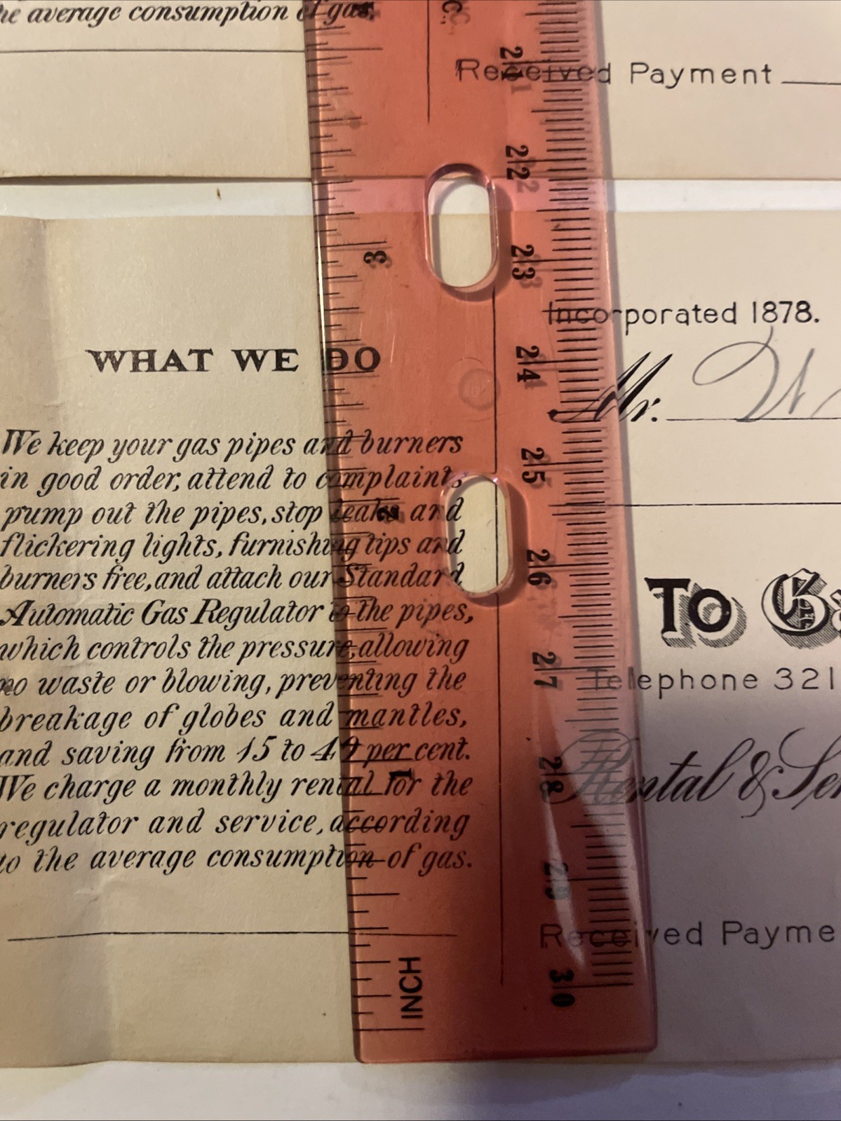 (3) 1909 Providence Rhode Island Gas Consumers Association 75 Westminster St Rec