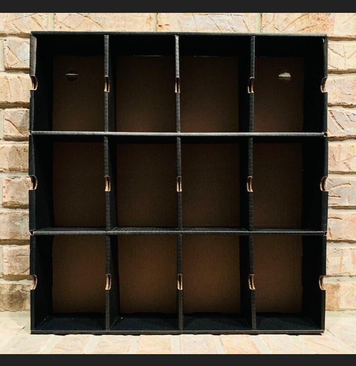 Funko Pop Display shelf Kubbie FOUR PACK...BLACK.