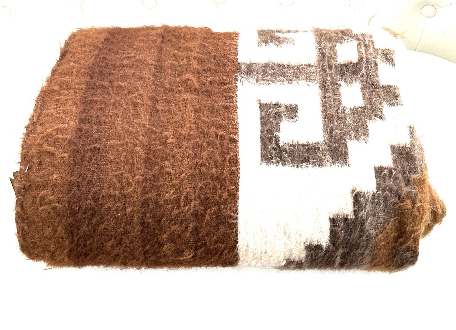 Andean Designs Virgin Alpaca Wall Hanging Tapestry Peruvian Art 67 x 88 NEW