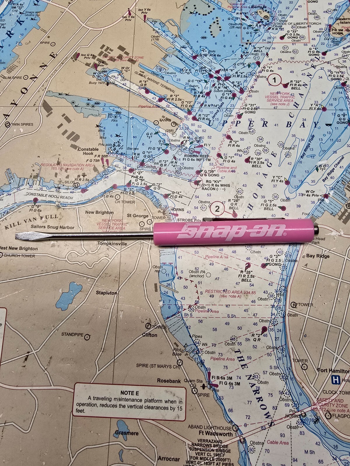 SNAP-ON TOOL POCKET SCREWDRIVER, 5 PACK IN PINK, BRAND NEW, MAGNETIC END, FLAT