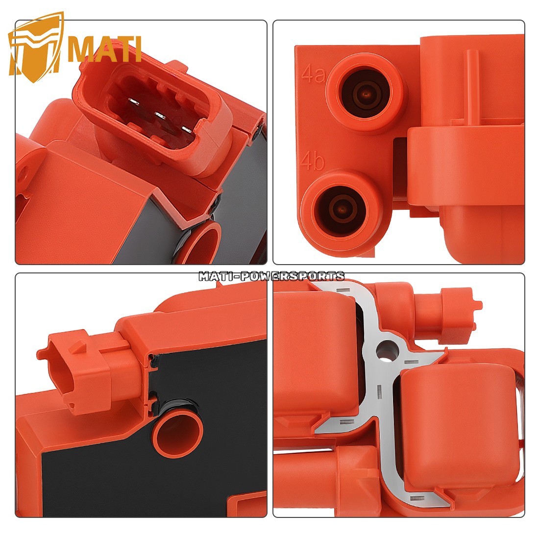 Ignition coil W/ Wire & Cap for Polaris Ranger 800 2010 4011059 4010425