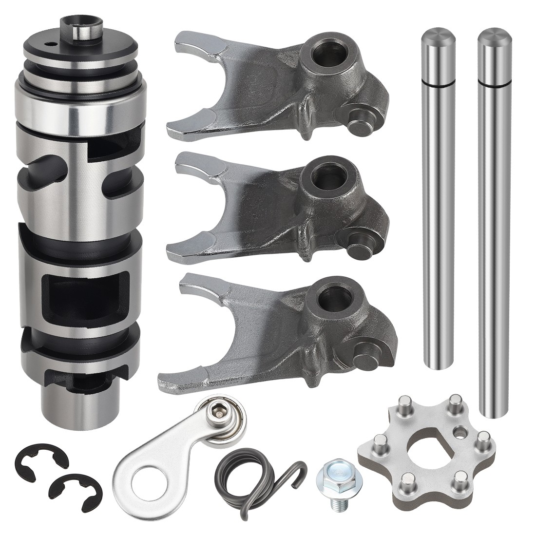 Shift Cam & Forks Cam Shifting Transmission For Yamaha Banshee 350 YFZ350 87-06