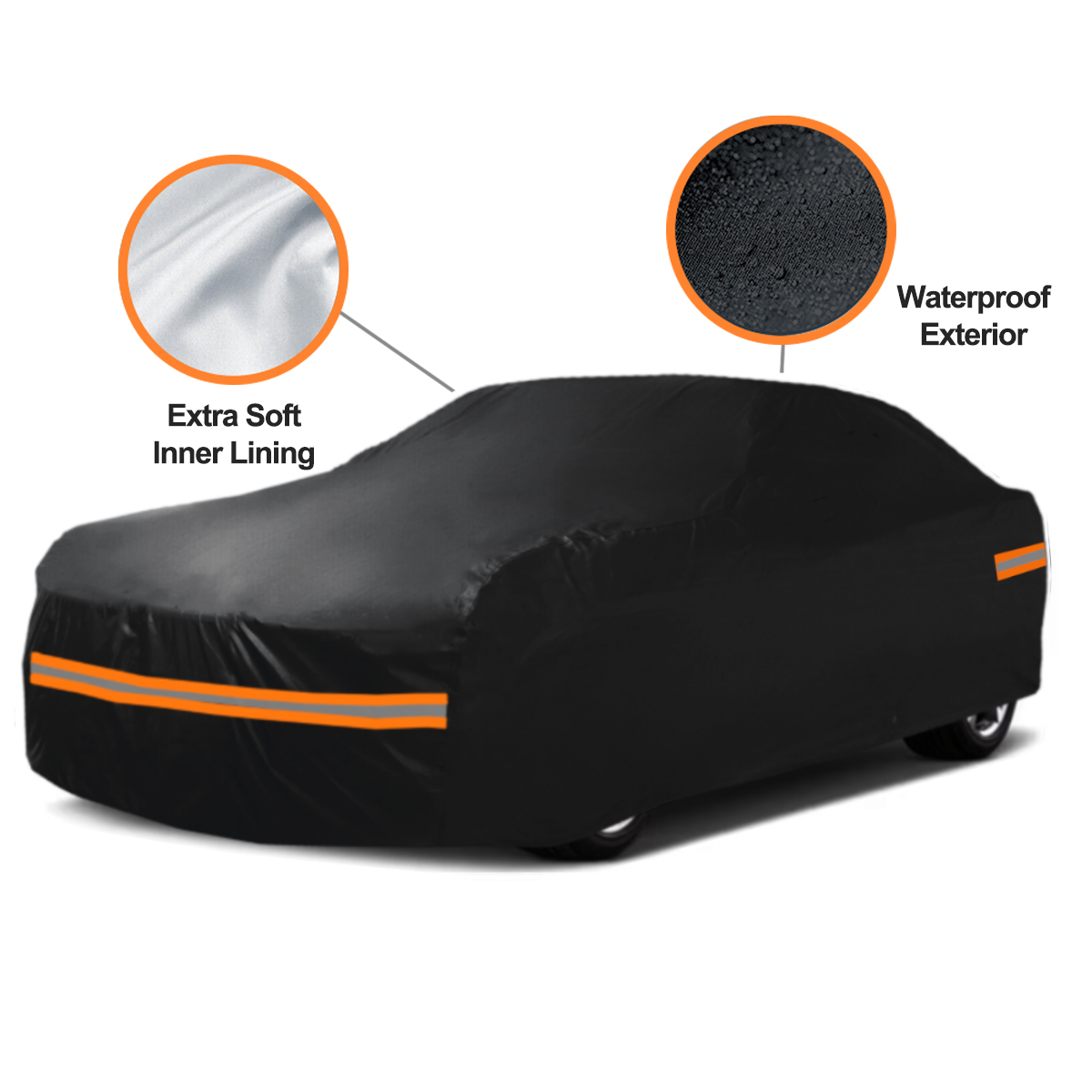 6 LAYER Custom Car Cover For Chevrolet Corvette C3 1968-1983 All-Weather Outdoor