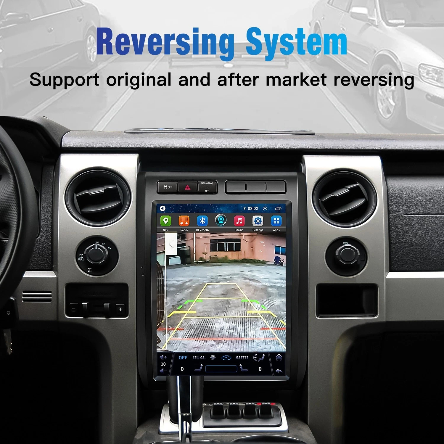 12.1"Android Car Radio Stereo For Ford F-150 2009 2010 2011 2012 2013 Carplay