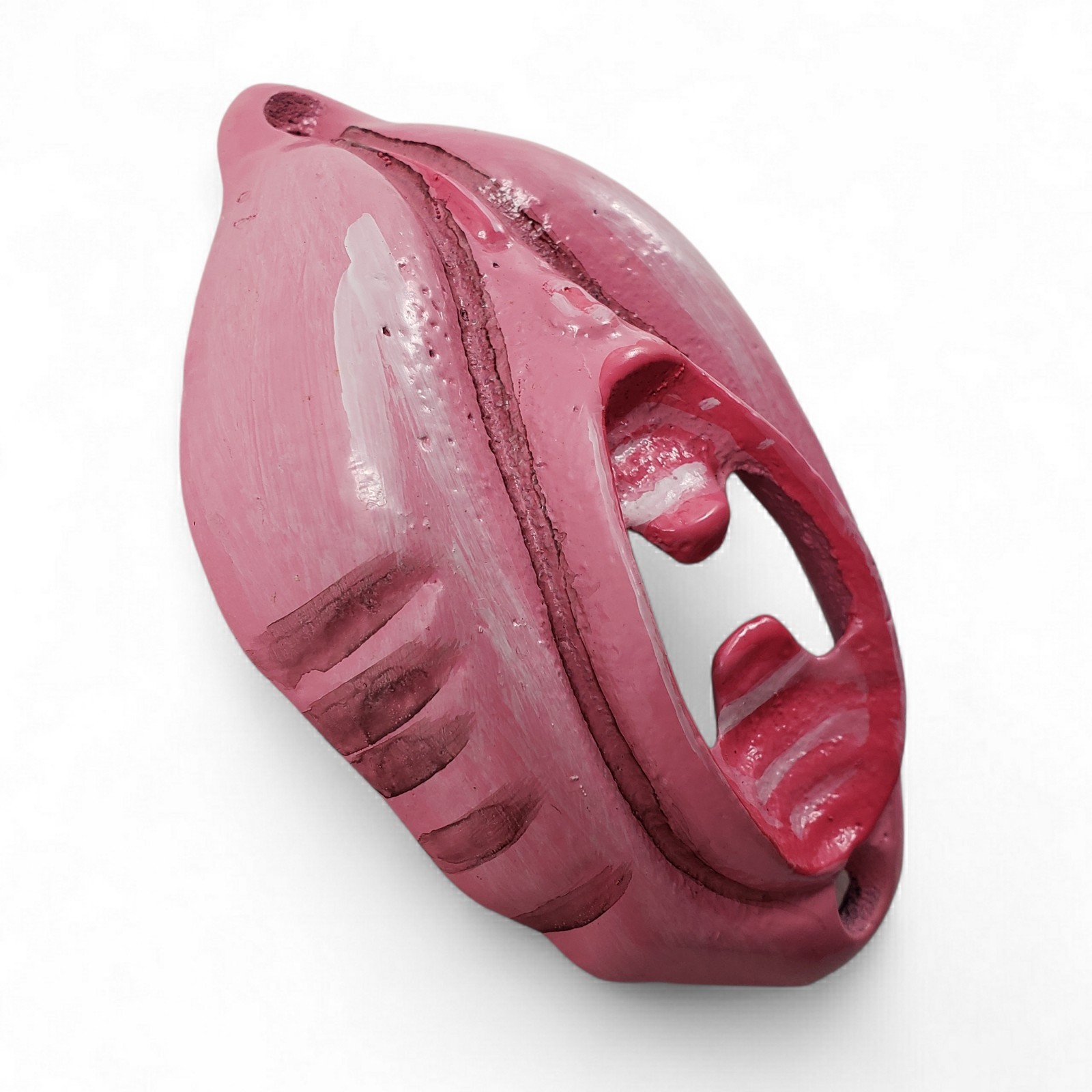 Pink Female Genitalia Bottle Beer Opener Wall Mounted Cast Iron Bar Decor