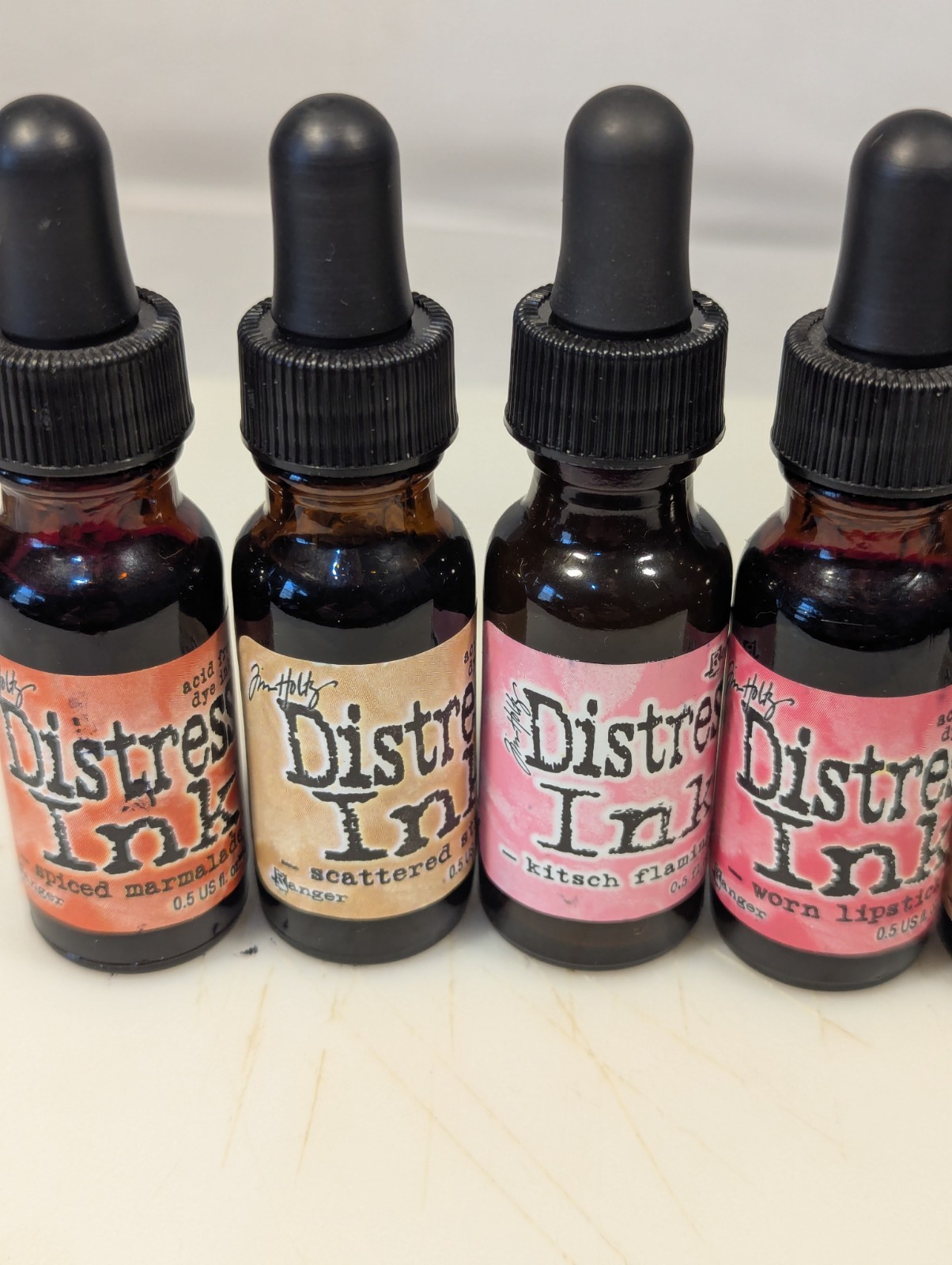 Tim Holtz Distress Adirondack Marvy Stazon Inks Lot of 47 Assorted Colors Used