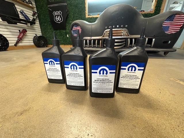 (4) Genuine Differential Oil Front Mopar 68089195AA 68089195AB SAME AS DEALER