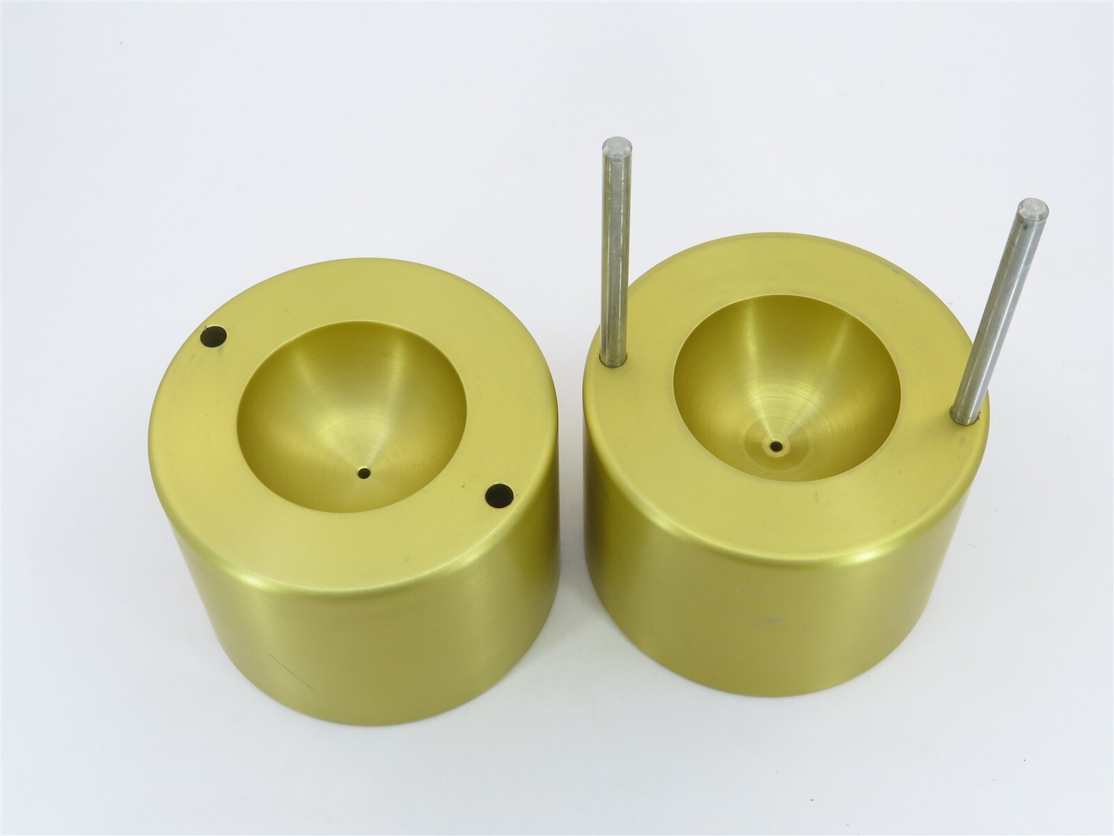 Cocktail Kingdom 55mm Ice Ball Maker Made w/ Aerospace Aluminum in Gold Finish