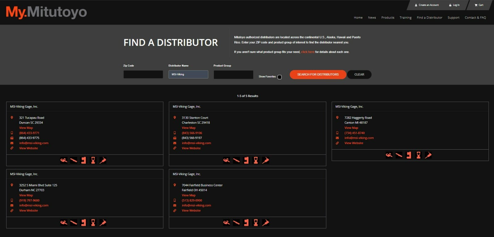 Mitutoyo 500-196-30 Absolute Digimatic Caliper, 0-6" / 0-150mm + Warranty