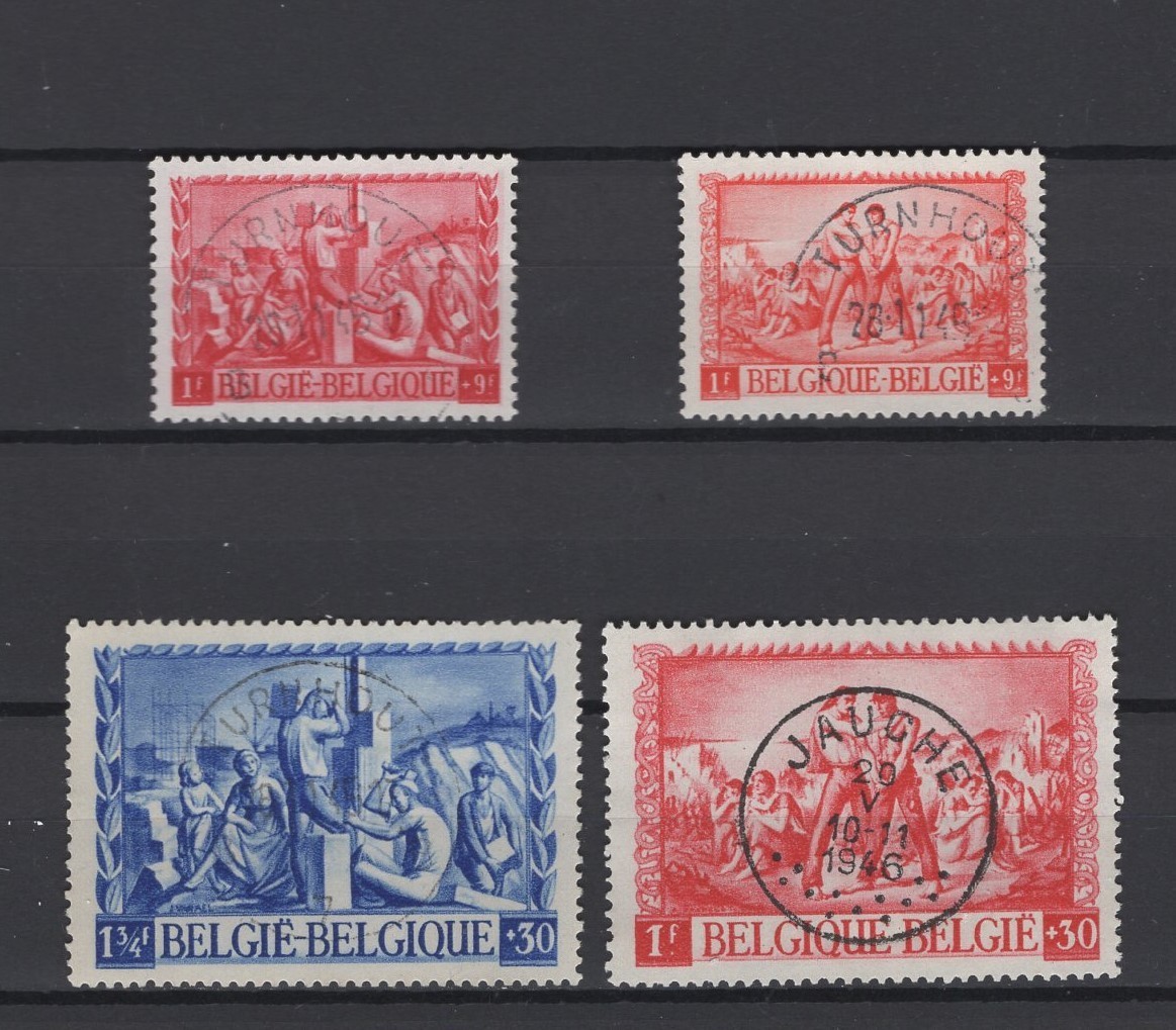 BELGIUM 1945 WAR VICTIMS fine used 697/00